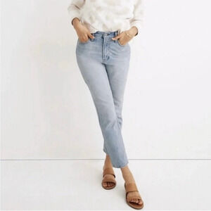 Madewell The Curvy Perfect Vintage Jeans Light Wash Size 27